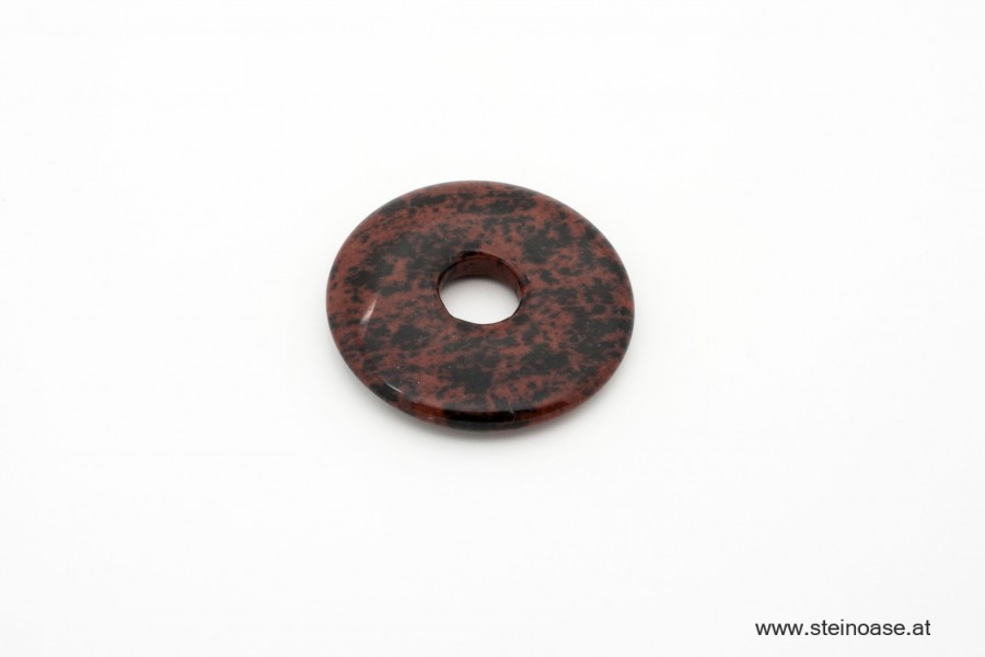 Donut Mahagoni-Obsidian 30mm